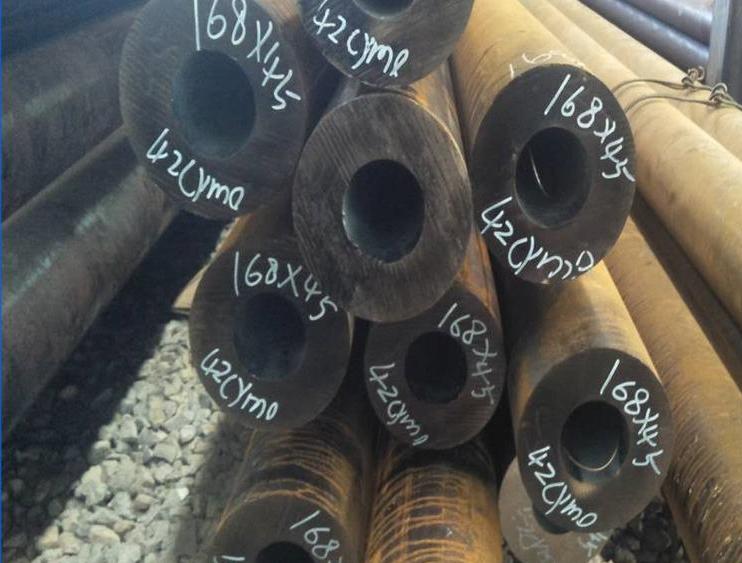 安泽42CrMo钢管淬火_高硬度耐磨合金管加工